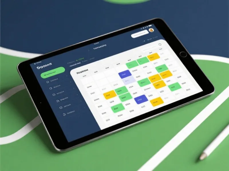 Sports Schedule Interface